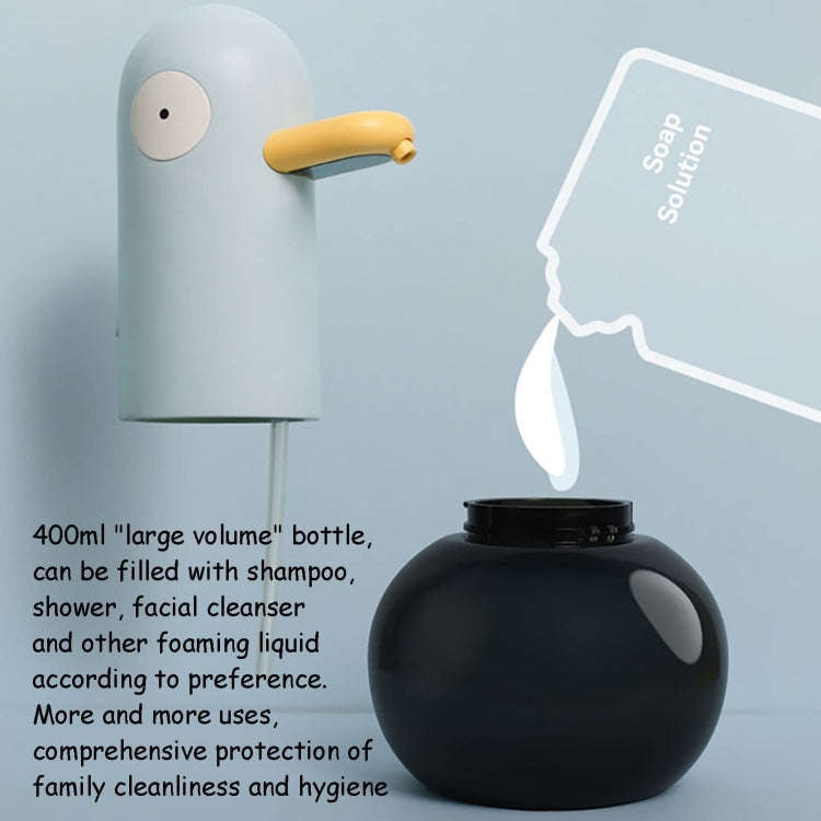 Cute Duck Automatic Foam Soap Dispenser Rechargeable Touchless Hand Washing Machine For Bathroom ...