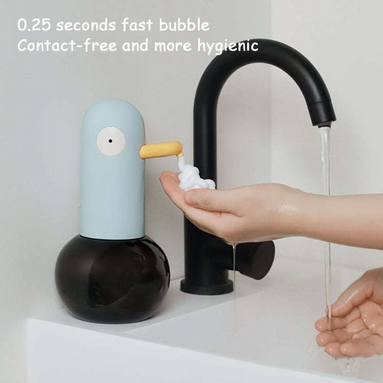 Cute Duck Automatic Foam Soap Dispenser Rechargeable Touchless Hand Washing Machine For Bathroom ...