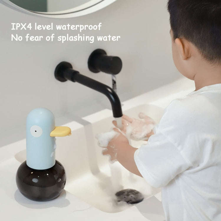 Cute Duck Automatic Foam Soap Dispenser Rechargeable Touchless Hand Washing Machine For Bathroom ...