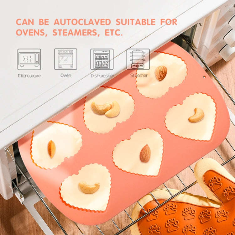 Cheese Jelly Cake Mold Household Silicone Mousse Baking Tray(Butterfly)