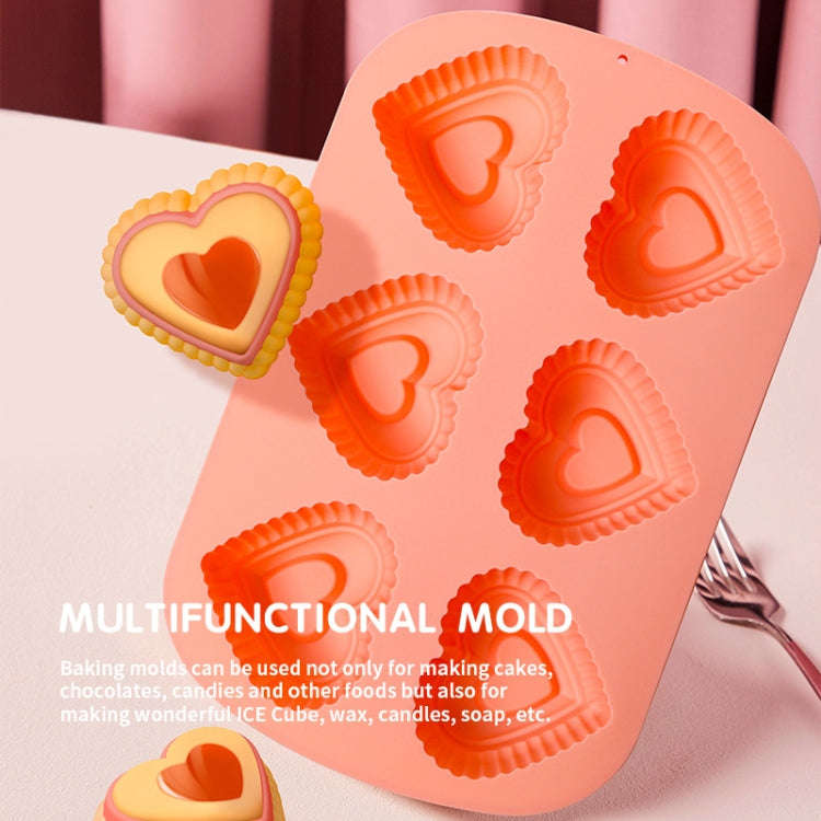 Cheese Jelly Cake Mold Household Silicone Mousse Baking Tray(Butterfly)