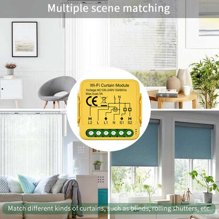 WiFi Graffiti Curtain Switch On / Off Module
