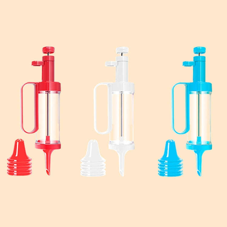 Cookie Biscuit Mold Decorator Set Baking Decoration Nozzle Tools(Red)