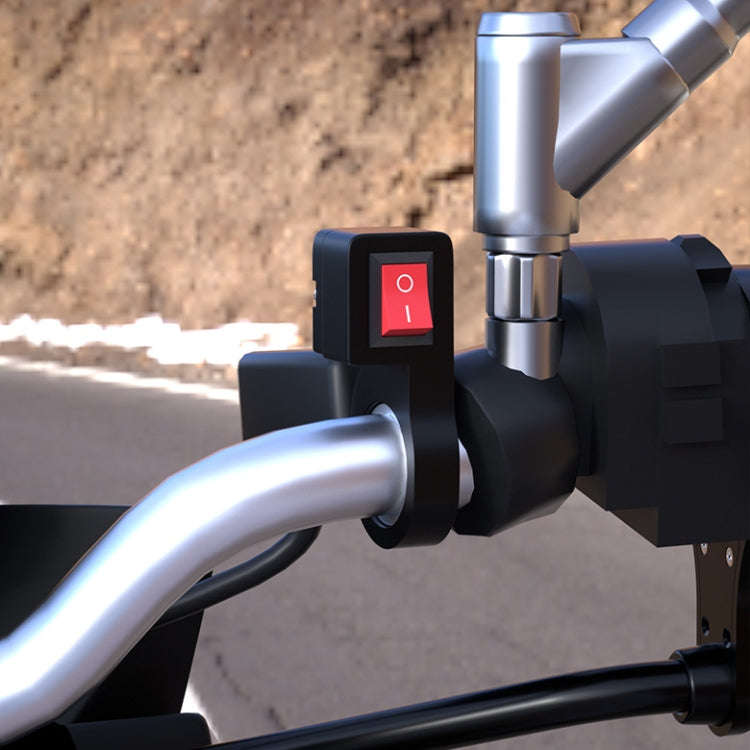 Motorcycle Tricycle Handlebar Headlight Off Switch Modification Accessories(CS-265A1)