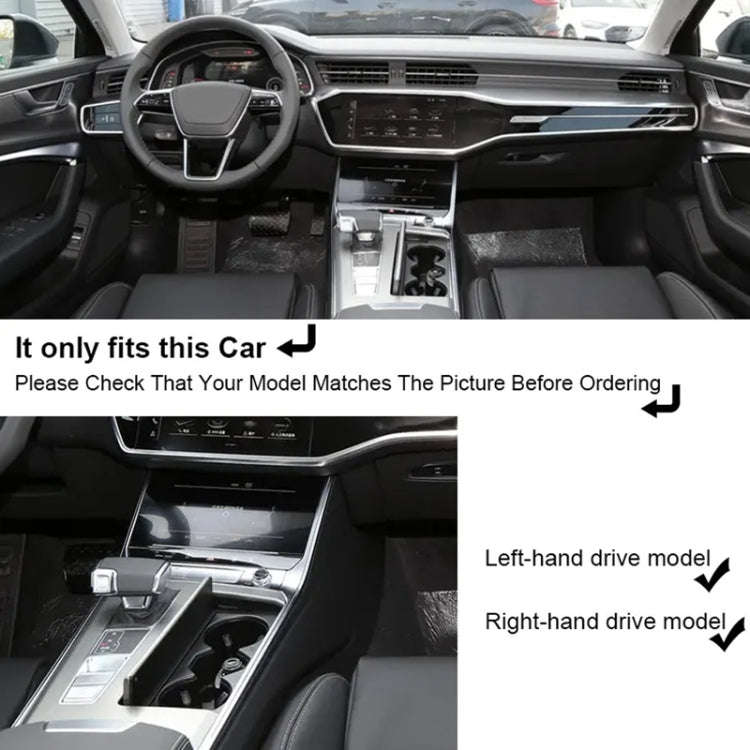 For Audi A6L 15W Car Cigarette Lighter Magnetic Wireless Charger, For Left And Right Driving