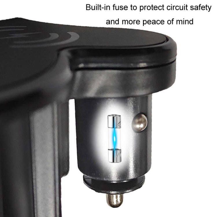 For Audi A8 Car Cigarette Lighter Mobile Phone Wireless Charger, For Left And Right Driving(For 2...