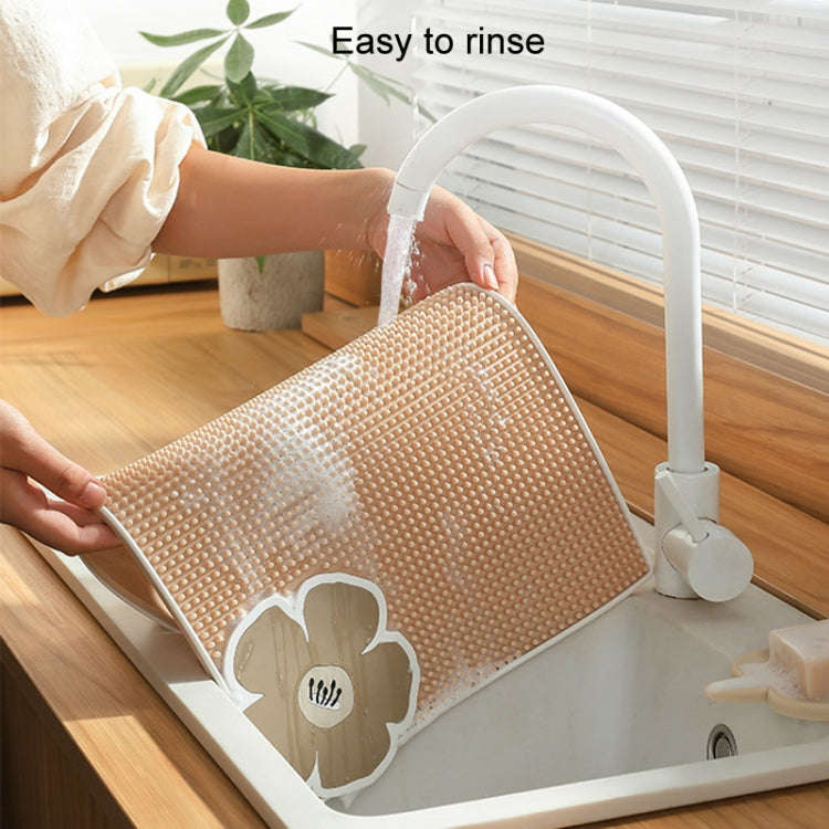 PVC Heat Insulation Table Mat Bar Coaster Kitchen Restaurant Thickened Non-Slip Drainage Mat, Siz...