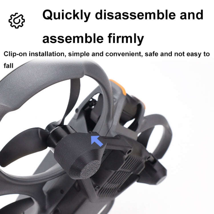 For DJI Avata 2 CQT Tripod Protection Heightening Stand Anti-wear and Non-disassembly Protective ...