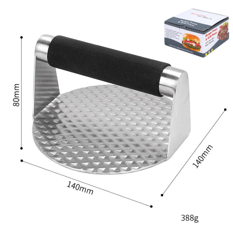 304 Stainless Steel Round Meat Patty Press Tool Kitchen Supplies Burger Presser