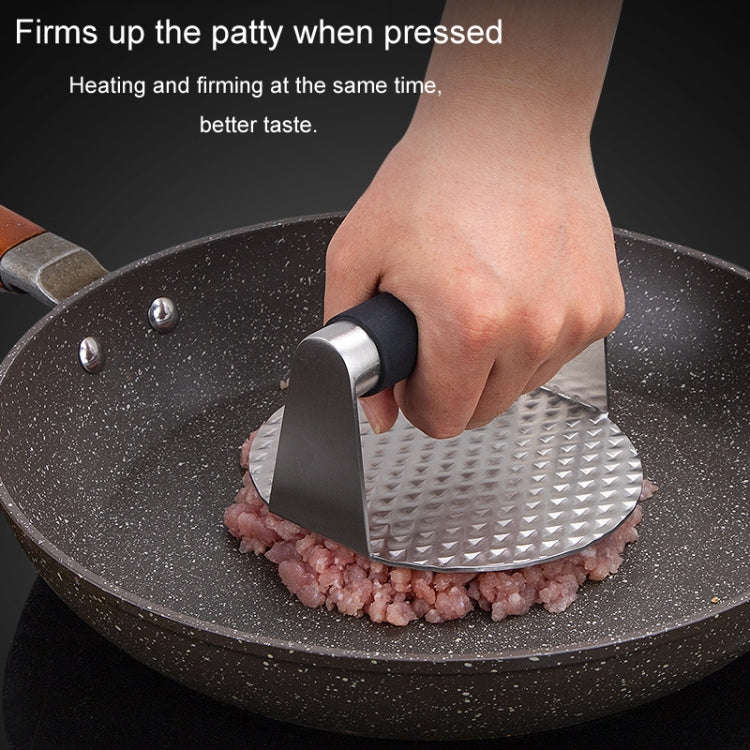 304 Stainless Steel Round Meat Patty Press Tool Kitchen Supplies Burger Presser