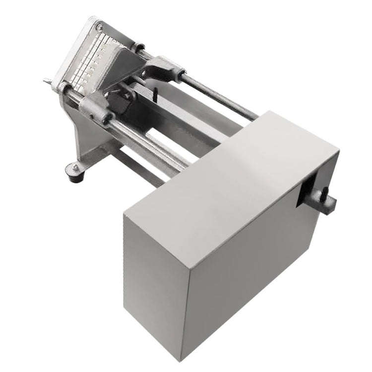60W Commercial French Fry Cutter Electric Potato Cutter Machine With 3 Blade UK Plug