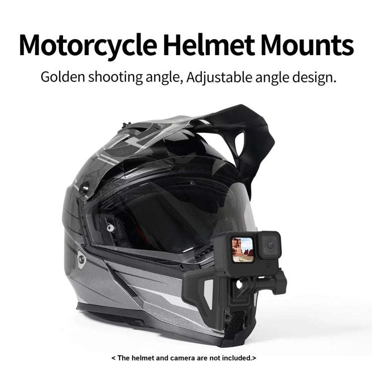 TELESIN GP-HBM-MT2-YH Universal Helmet Mount Holder For Sports Camera