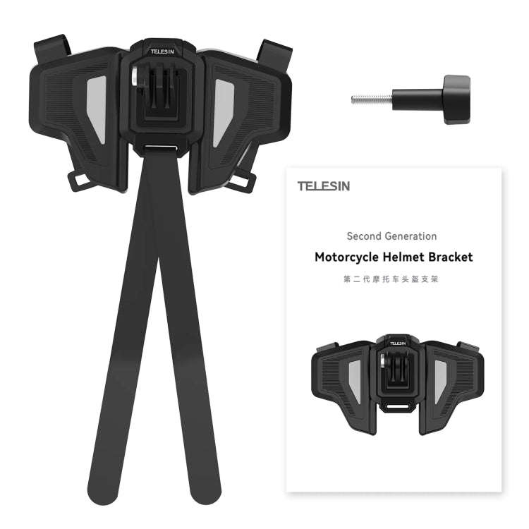 TELESIN GP-HBM-MT2-YH Universal Helmet Mount Holder For Sports Camera