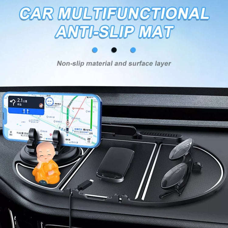 Car Phone Holder Center Console Silicone Anti-skid Pad, Model: CH09