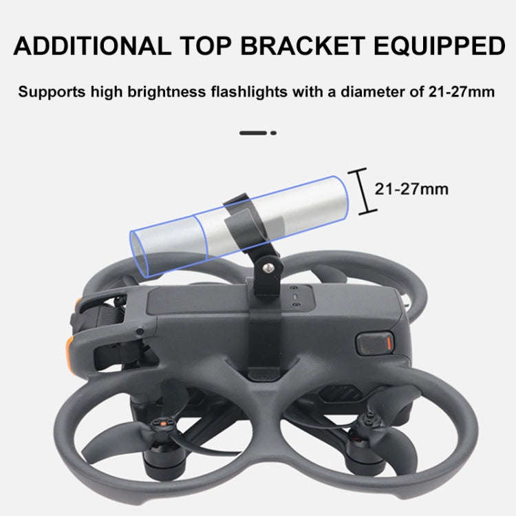 For DJI Avata 2 CQT Night Flight Warning Light for Drones Searchlight