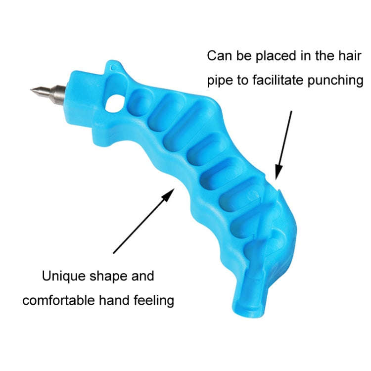 4mm Bypass Drilling Accessories PE Hair Pipe Micro Spraying Hole Puncher(Blue)