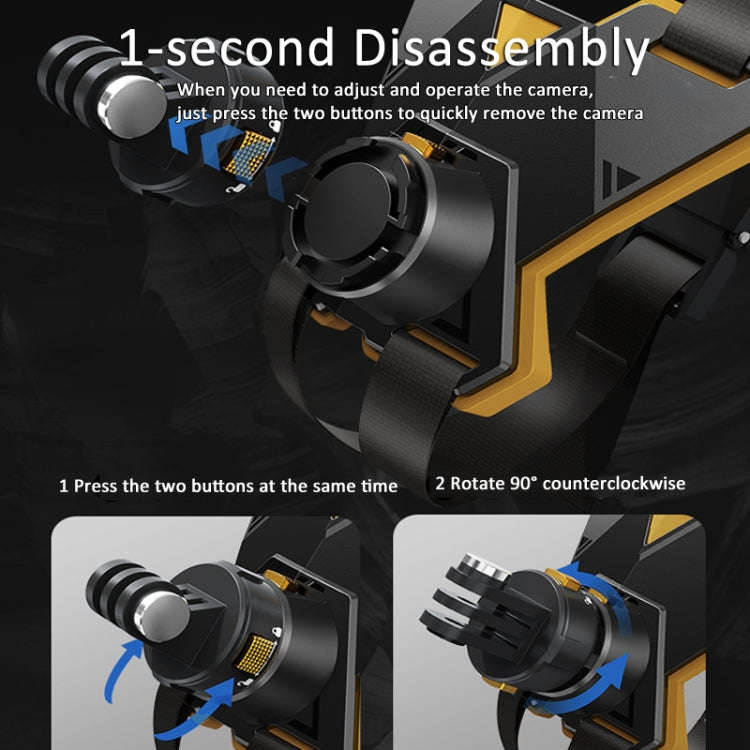 Magnetic Quick Release Motorcycle Helmet Chin Stand Mount For Smart Phone