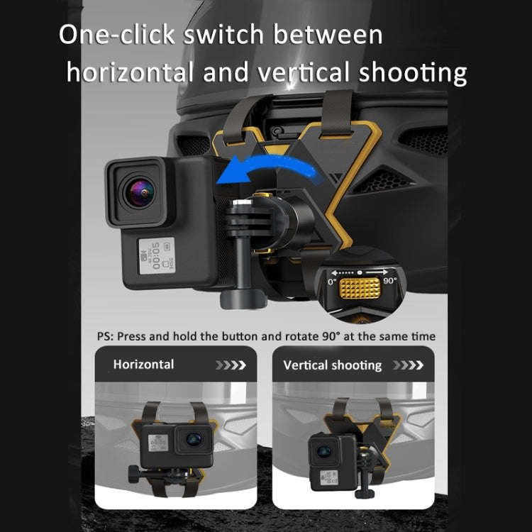 Magnetic Quick Release Motorcycle Helmet Chin Stand Mount For  Action Camera