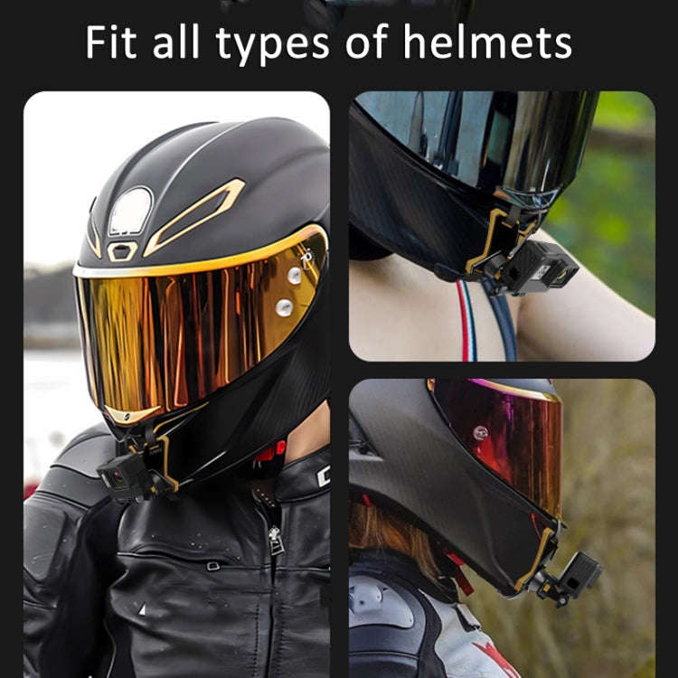 Magnetic Quick Release Motorcycle Helmet Chin Stand Mount For Smart Phone