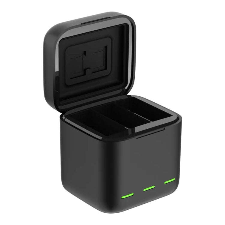 TELESIN GP-BCG-901 Storage Battery Charging Box For GoPro HERO12 Black / HERO11 Black / HERO10 Bl...