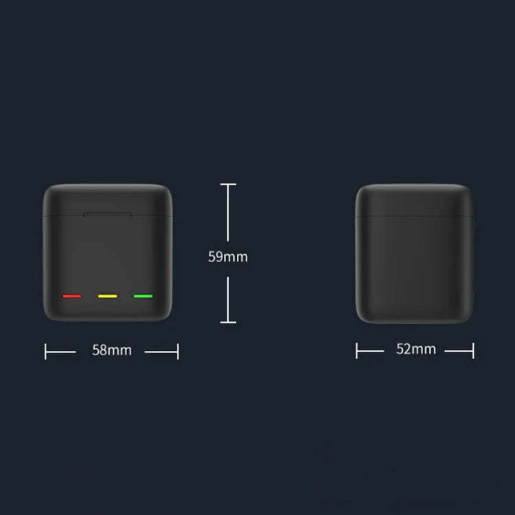 TELESIN GP-BCG-901 Storage Battery Charging Box For GoPro HERO12 Black / HERO11 Black / HERO10 Bl...