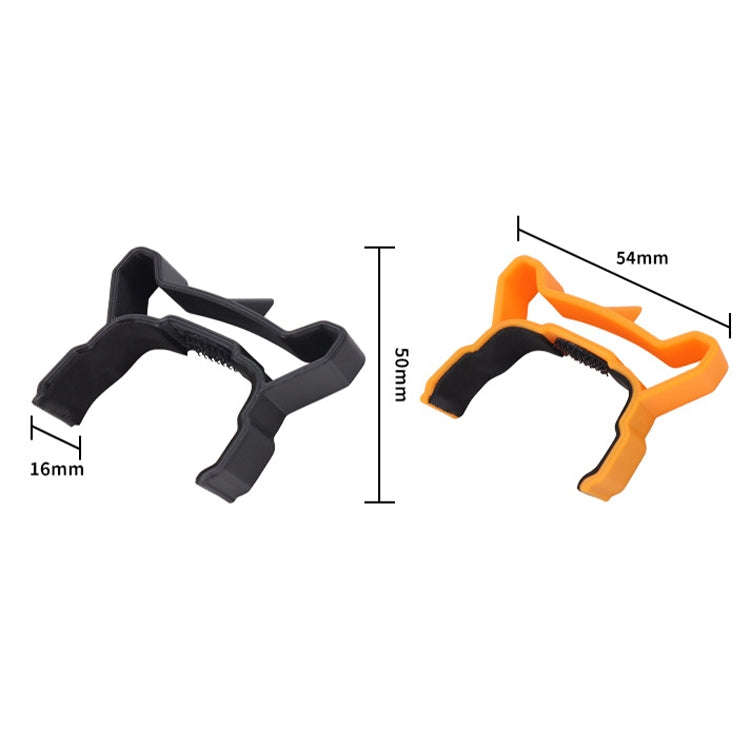 For DJI Avata 2 CQT Adhesive Airflow Cutting Flight Tail for Drones(Black)