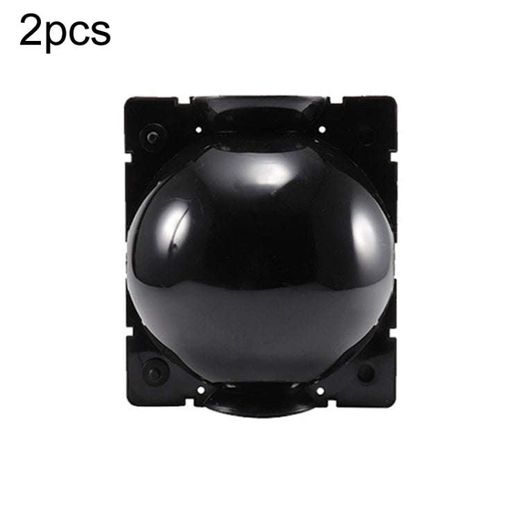 2pcs Plants Growth High Pressure Box Spherical Root Controller Grafting Root Cases, Model: L Blac...