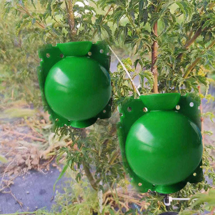 2pcs Plants Growth High Pressure Box Spherical Root Controller Grafting Root Cases, Model: S Gree...