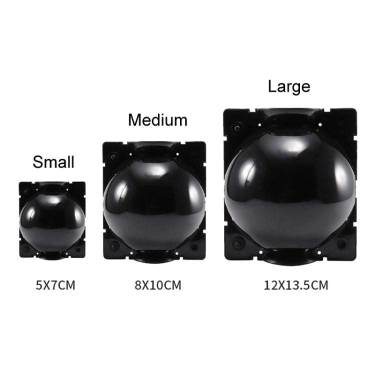2pcs Plants Growth High Pressure Box Spherical Root Controller Grafting Root Cases, Model: M Tran...
