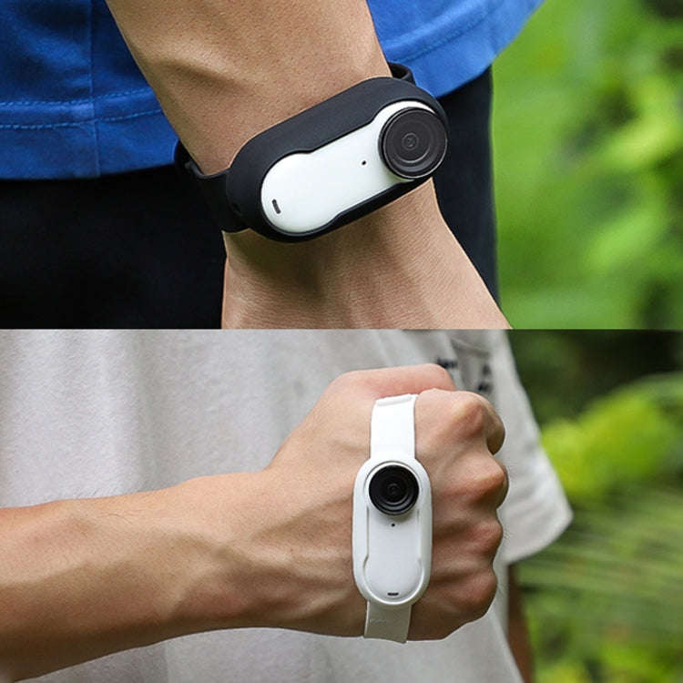 For Insta360 GO 3 / 3S Sunnylife IST-Q9335 Camera Silicone Case Wristband Bicycle Strap Expanding...