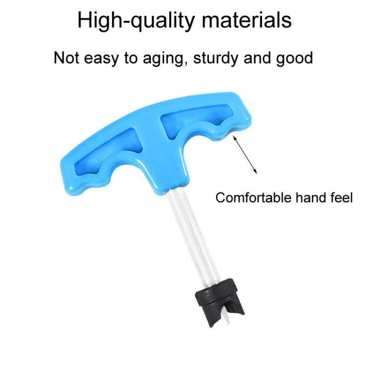 16mm Bypass Drilling Accessories T Type PE Pipe Hole Puncher