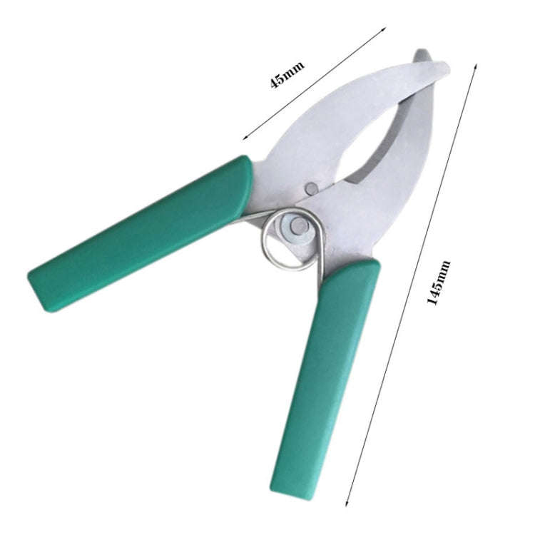 Fruit Tree Cutting Shears Seedling Stripping Scissors Garden Planting Branch Bark Cutter(Green)