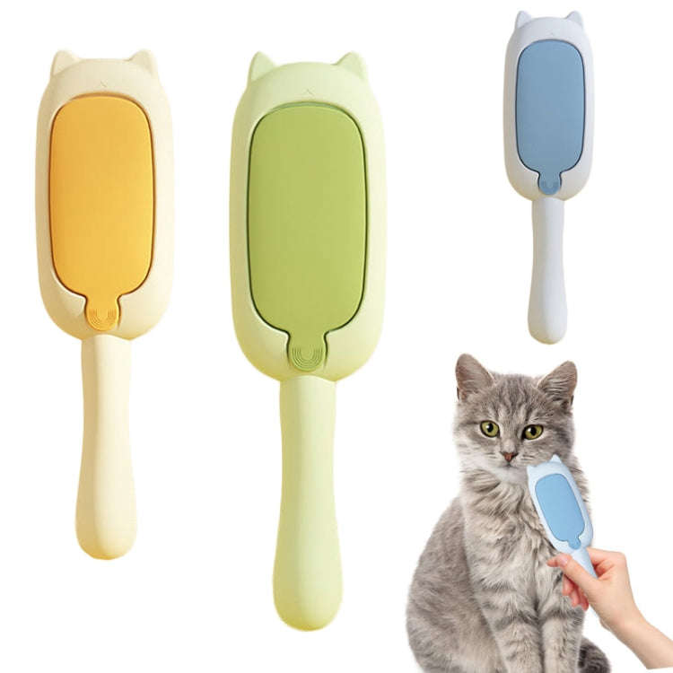 Pet Hair Remover Static Adsorption Two-Way Roller Clothes Sofa Hair Removal Brush(Blue)