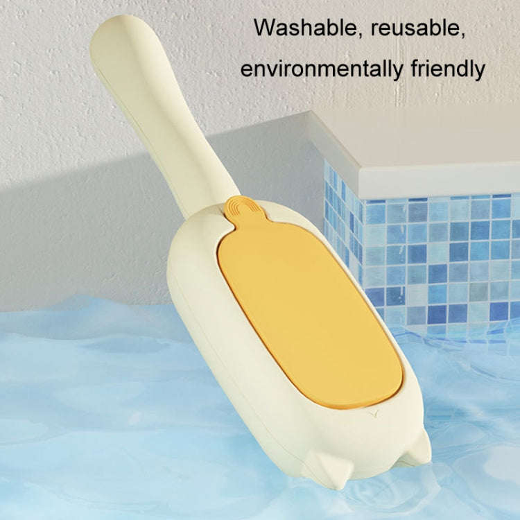 Pet Hair Remover Static Adsorption Two-Way Roller Clothes Sofa Hair Removal Brush(Blue)