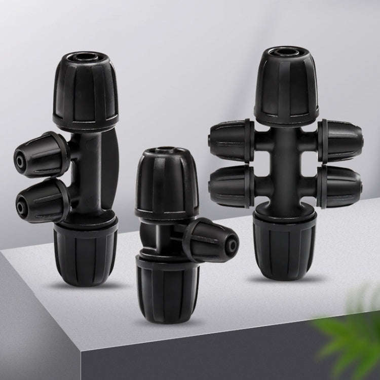 2pcs 8/11 To 4/7 Dual Locking Reducer Drip Irrigation Fittings Gardening Hose Sprinkler Connector...