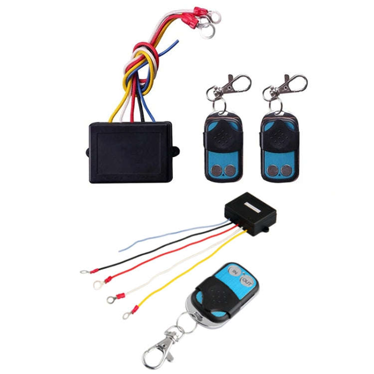 Car Electric Winch Relay Wireless Switch Controller, Specification: 2 Remote Control