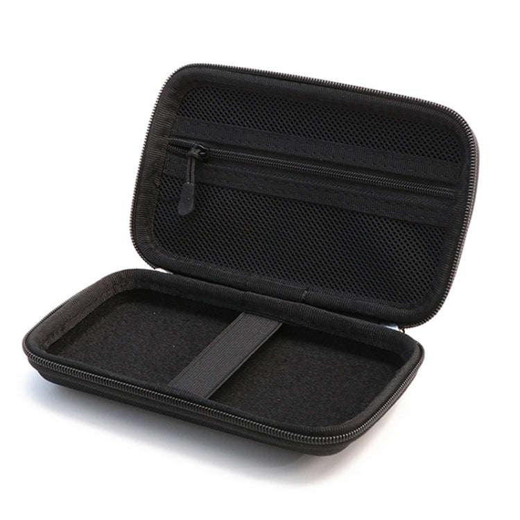EVA Card Reader Digital Storage Bag Data Cable USB Flash Drive Hard Shell Pack(Gray)