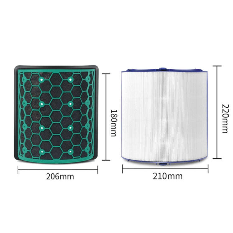 2pcs /Set Activated Carbon Filter For Dyson Air Purifier TP04 / TP05 / TP07, HP04 / HP05 / HP07, ...