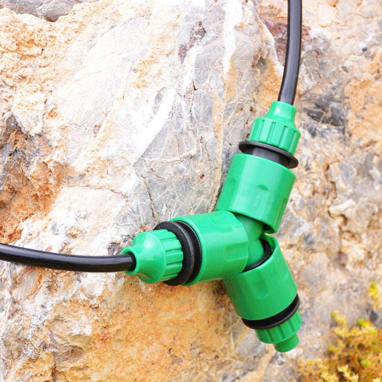 2pcs Faucet Hose Connector Gardening Drip Irrigation Car Wash Rifle Fitting(4/7 Interface)