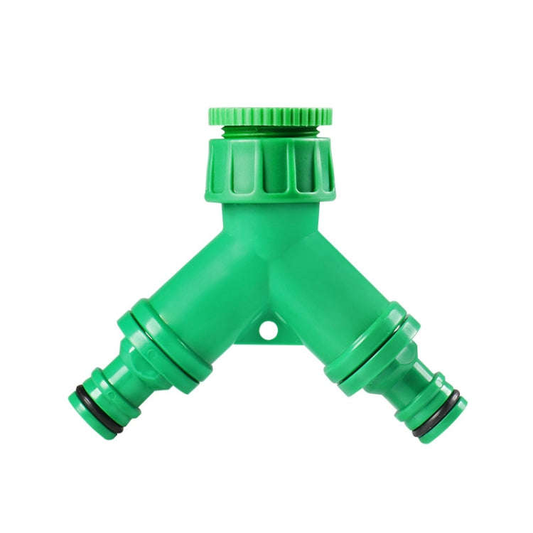 2 Way Garden Plumbing Hose Quick Connect Switch Horticultural Irrigation Faucet Ball Valve(BT918)