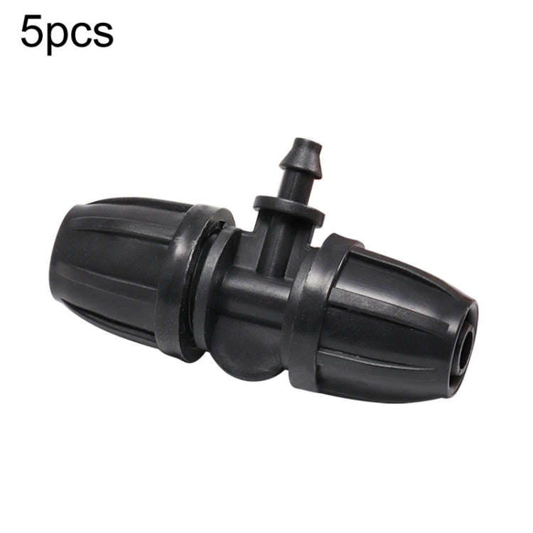 5pcs 8/11 To 4/7 Reducing 3 Way Drip Irrigation Fittings Gardening Hose Micro Spray Fitting(AT780)