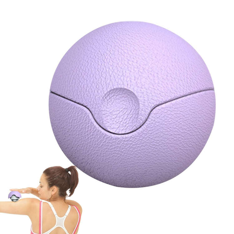 3-in-1 Multifunctional Fitness Yoga Massage Fascia Ball Cervical Meridian Massager(Purple)