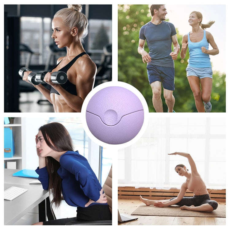 3-in-1 Multifunctional Fitness Yoga Massage Fascia Ball Cervical Meridian Massager(Pink)