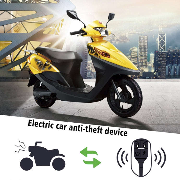 Electric Vehicle Anti-theft Remote Alarm Keyless Quick Vehicle Search(48-72V)