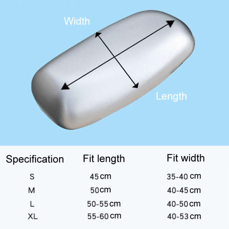 Electric Vehicle Universal Waterproof Sun Protection Seat Cover For All Seasons, Color: Silver(S)