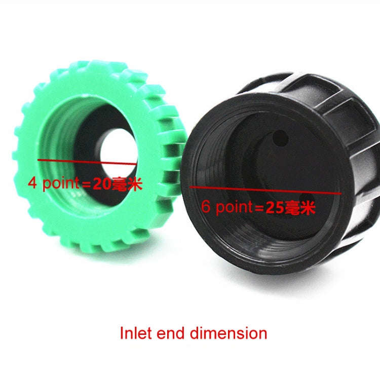 2pcs Faucet Four Point Six Point To 4/7 Pipe Fitting Garden Agriculture Micro Spray Irrigation Co...