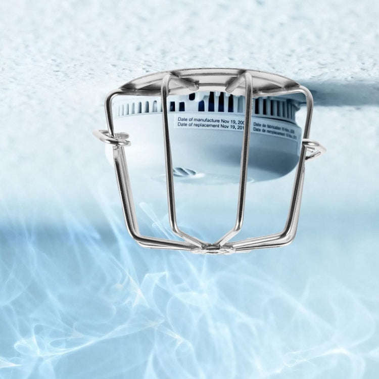 Non-disassembly Fire Sprinkler Head Protective Cover Bracket, Style: For 4-point Sprinkler