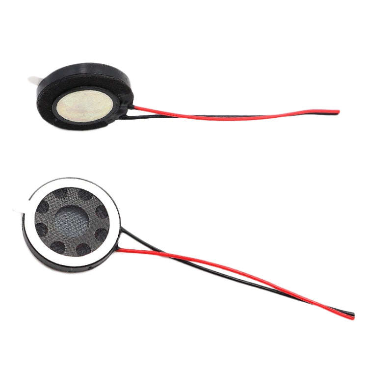 2PCS 20mm 8Ohm 0.5W/1W For Medical Toys Security Plastic Speaker Internal Magnetic Welding Wire V...
