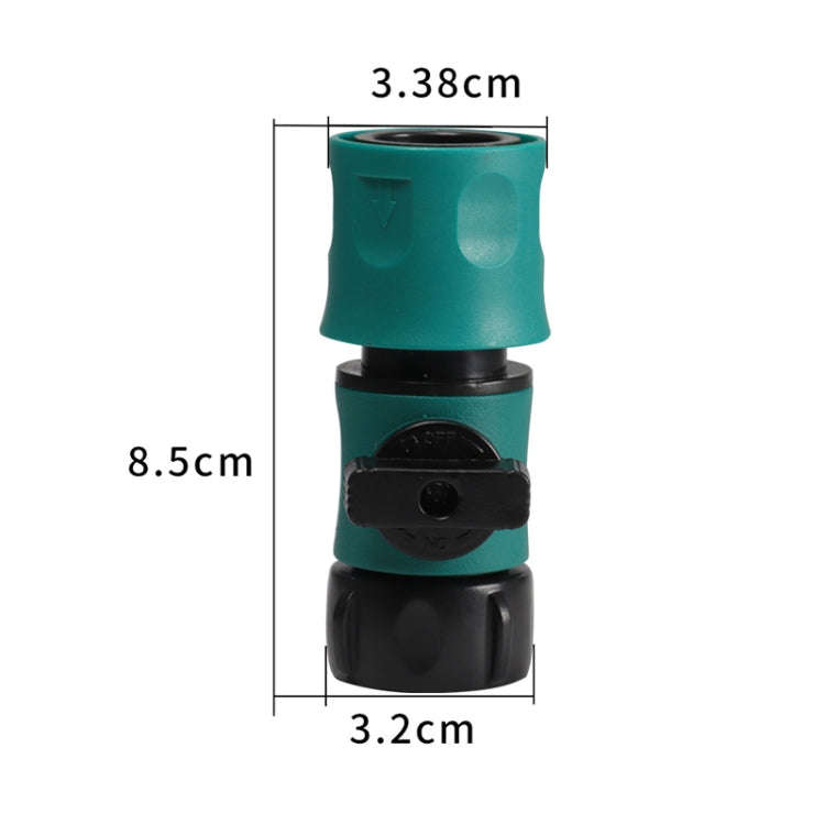 Car Washing Hose Fittings Valve With Switch Garden Water Sprinkler Connector, Model: Ball Valve
