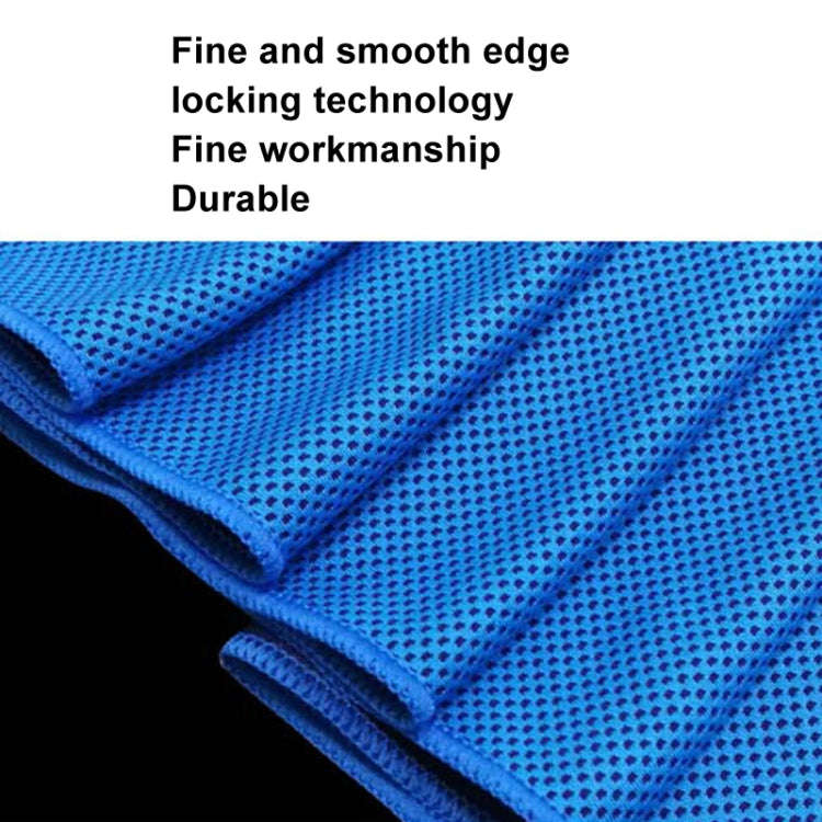 65x30cm U Shape Cold Feeling Hooded Towel Beach Camping Fitness Sun Protection Quick Drying Sport...